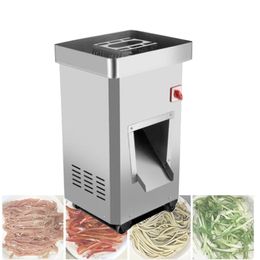 2024 meat cutting machine commercial vertical meat slicer cutter machine