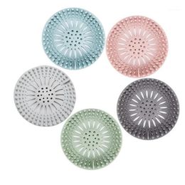 Bath Accessory Set Bathroom Sink Sewer TPR Floor Drain Strainer Water Hair Stopper Catcher Shower Cover Kitchen Tool Anti Clogging3135