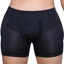 Underpants Thick Padded Men Boxers BuLifting Underwear Breathable Men's With BuLift Padding High Elasticity For Enhanced