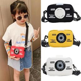 New Fashion Girls Kids Messenger Bags Canvas Camera Bag Wild Coin Purse Girls Mini Cool Bags1191v