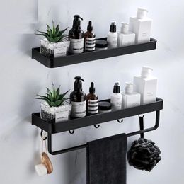 Kitchen Storage Hole-free Wall Hanging For Bathroom Shelf Vanity Towel Shand