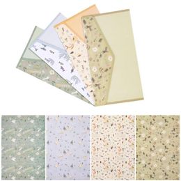 Envelopes And 60 Letter Papers Lovely Flower Printing Writing Stationery Kit Mixed Style Gift Wrap231O