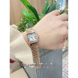 designer diamond watch panthere wome watches high quality quartz movement uhren stainless steel strap womewatches iced out bezel montre cater luxe with box UTJG