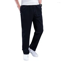 Men's Pants 2024 Spring Summer 10XL 8XL Men Simple Cargo Casual Big Size 9XL Cotton Black Elasticity 12XL 13XL Straight Trousers