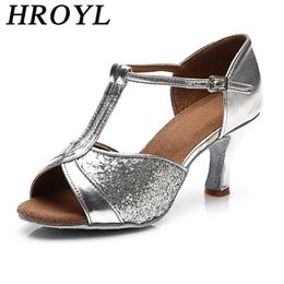 Ballroom Latin Dance Shoes Women/Girls Tango heeled 7cm / 5cm Sales Silver Gold Black Brown Colours Wholesale WZSP22-1 240125