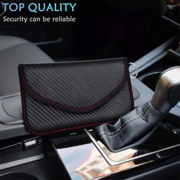 Storage Bags 1pcs Signal Blocking Faraday Bag Anti-Radiation Anti-Hacking GPS RFID Car Key FOB Phone Shielding Pouch Case