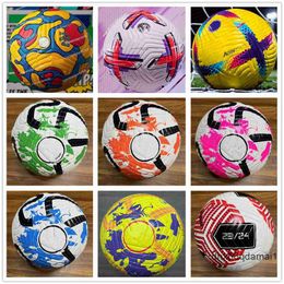 top New Club League soccer Ball Size 5 2023 2024 high-grade nice match liga premer 23 24 PU football Ship the balls without air BJLK