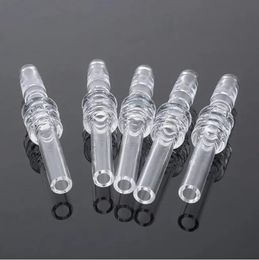 Manufacture Smoking Accessories 100% real Quartz Nail tip Superior Domeless for Smoking nectar collectar kit Dab rigs glass bongs