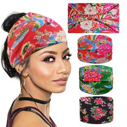 Yoga Hair Bands Northeast Dahua 2024 popular new 15CM wide elastic ultra headband yoga exercise face washing sweat absorption