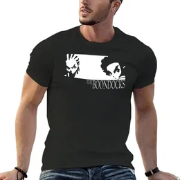 Men's Polos Witching Boondocks Design T-shirt Short Sleeve Tee Blouse Cute Clothes Tops Black T Shirts For Men