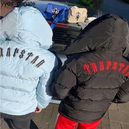 Trapstar Winter Autumn Coats 2023 Bomber Embroidered Hooded Coat Zipper Trench Jacket Mens 6888sss CY13