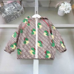 클래식 키즈 재킷 공룡 패턴 프린트 프린트 후드 아기 외부웨어 크기 100-150 소년 여자 여자 아동 선 스크린 의류 Jan20
