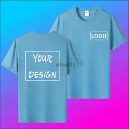 Men's T-Shirts Summer Short Sleeve Sports T-Shirt Design Fitness Breathable Quick Dry Top Custom Print Embroidery Pattern Men And Women