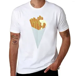 Men's Tank Tops Belgian Fries With Mayonaise T-Shirt Aesthetic Clothes Cute Funny T Shirt Mens Workout Shirts