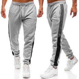 Men's Pants Mid Rise Drawstring Men Loose Trousers Hip Hop Casual Sport Pocket Sweatpants Male Jogging