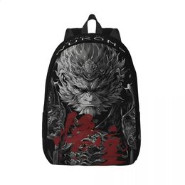 Birthday The Most Game Retro Washable Daypack Black Myth WuKong Fashionable Female Daypack Journey 240822