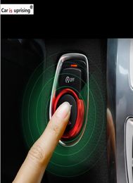 Car Engine Start Stop Ring Keyless Start System Button Decoration Covers Carstyling For BMW 4 3 2 1 series F30 X1 F483585060