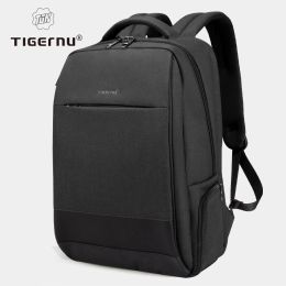 Backpack Lifetime Warranty Men's Fashion Travel Backpacks Male Anti theft USB Charging 15.6 Laptop Backpack Waterproof School Bag For Men