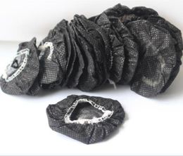 6cm Small Black Sanitary Headphone Covers 6cm Disposable headphone covers Headset Non woven covers 500pcslot2770600