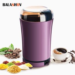 Tools Mini Electric Coffee Grinder Powerful Cafe Herbs Coffee Beans Grinder Grains Nuts Tobacco Spice Pepper Grass Grinder Machine