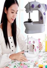 High Quality Sewing Machine Mini Electric Household DIY Handwork Sewing Machine Dual Speed With Power Supply Small Household 8124037