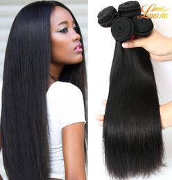 Factory Peruvian Virgin Human Hair Weft Straight Hair Extension Cheap Unprocessed Peruvian Human Hair Wet Remy Straight Double Wef8605758