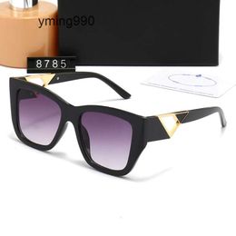 signature praddas pada prd Designer Triangular Sunglasses Classic Eyeglasses Gole luxury Optional 8785 Outdoor Beach Sun Glasses Colour For Man Woman Mix AQAY EKI5