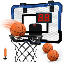 Kids Sports Toys Basketball Balls Toys for Boys Girls 3 Years Old Wall Type Foldable Basketball Hoop Throw Outdoor Indoor Games 240226