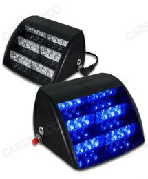 CSPtek 18 LED Lamp Blue Strobe Police Emergency Flashing Warning Light for Car Truck Vehicle9771509