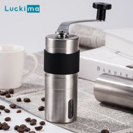 Tools New Manual Coffee Grinder Mini Hand Conical Burr Espresso Grinder Coffee Been Mill Tools Ceramic Movement for Handmade Coffee