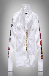 YuWaiJiaRen Men039s Denim Jacket High Quality Fashion Jeans Jackets Casual Streetwear Vintage Mens Jean Clothing3699405