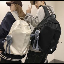 LL 배낭 야외 스터드 LU 캐주얼 데이 팩 요가 체육관 배낭 학교 가방 십대 Mochila Rucksack LL311