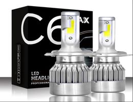 C6 MAX Car Headlight Bulbs LED Car Lights HiLo Beam Auto Headlamp H1 H3 h4 H7 H11 H13 9005 9006 9007 Styling Lights6834922