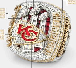 with Side Stones 2022 Kc Super Bowl Team Champions Championship Ring Wooden Display Box Souvenir Men Fan Gift Drop Shipping88rp2sf725VJ