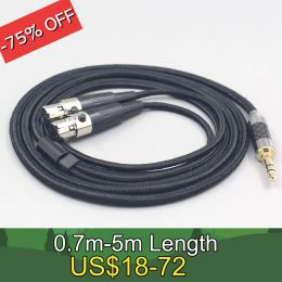 Accessories 6.5mm XLR 4.4mm Super Soft Headphone Nylon OFC Cable For Audeze LCD3 LCD2 LCDX LCDXC LCD4z LCDMX4 LCDGX Headset LN00755