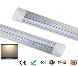 VShaped 5ft LED Tube light 36W T8 Integrated Cooler Door light 1500mm 15M Double Sides SMD2835 AC85260V 4000K Daylight Neutral9855412