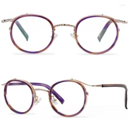 Sunglasses Frames High Quality Fashion Retro Vintage Round Glasses Customize Prescription Support OEM/OBM/Dropshopping GYIU