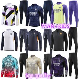 2023 2024 Real Madrids TRACKSUIT VINI JR BELLINGHAM TRAINING suit men kids football set CAMAVINGA MODRIC football 23 24 25 adult Madrides chandal futbol survetement