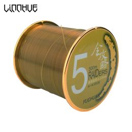 Lines LINNHUE New 500M 1042LB Nylon Fishing Line Long Shot Durable Monofilament Japan Material Freshwater Fishing Accessories 3color