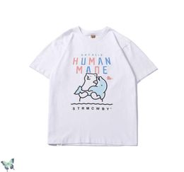 2021SS Humanmade Tshirt Polar Bear Dolphin Whale T Shirt 100 Cotton with Tag Label X07264584476