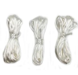 5M 1MM Waxed Cotton Cords 2MM Korean silk Polyester Cord Strings Ropes for DIY Baby Teether Necklace Bracelet Beading Jewellery Craf6710457