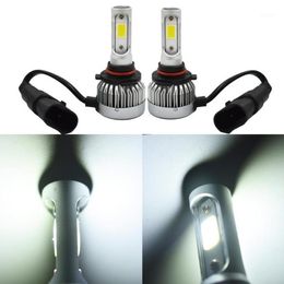 Car Headlights 2 X H109145 9140 COB LED Fog Light Conversion Kit Bulbs 6500K White18401932