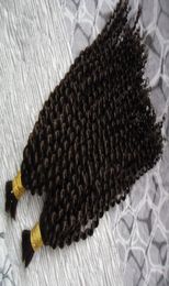 200g Human Braiding Hair Bulk No Attachment Kinky Curly Hair Extension For Braids 2Pc No Weft Brazilian Human Hair Crochet Braids 3606044