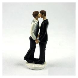 Other Festive Party Supplies Faggotry Gay Wedding Cake Toppers Decoration Valentine Gift Drop Delivery Home Garden Dhge6