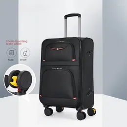 Suitcases Brand 20 Inch -absorbing Brake Wheel Travel Manual Suitcase With Expandable Large Capacity