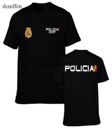 Espana Policia Spain National Police Espana Policia Cnp Uip Upr Anti Riot Swat Geo Goes Special Forces Men Tshirt Cool Tees Top1953418