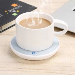 Tools Cup Warmer Waterproof Touch Control Coffee Mug Warmer Thermostatic Electric Heating Pad Milk Tea Water Heated Coaster