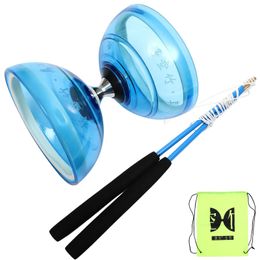 Yo-Yo Diabolo Toy Professional Chinese Toddler Acrobatics Juggling Show Prop Outdoor Fitness The Elderly 240301