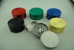 60mm 3 parts zinc alloy herb grinder for tobacco smoking herbal smoking grinders fast shipment whole4175597