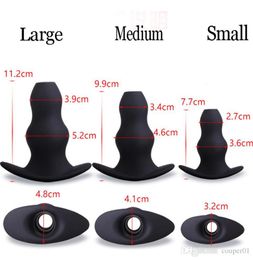 butt plugs anal sex toys anal speculum Hollow anal plug cleaning enema prostate massage sex products for man women8771519
